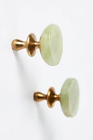 Amara Stone Knobs, Set of 2