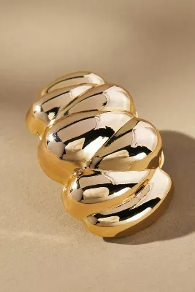 The Restored Vintage Collection: Swirled Metal Earrings