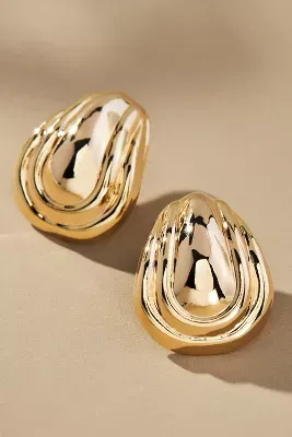 The Restored Vintage Collection: Grooved Drop Earrings
