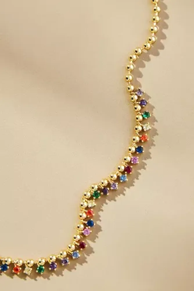 Beaded Crystal Necklace