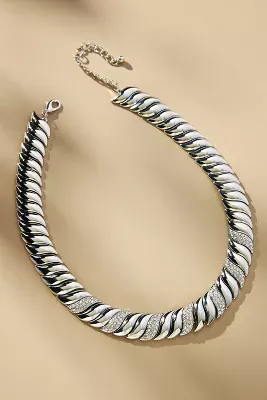 80's Sparkle Collar Necklace