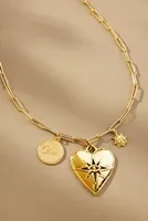 Hart Seeing Heart Charm Necklace