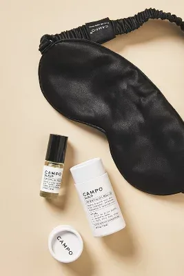 CAMPO SLEEP Roll-On + Black Silk Mask Kit