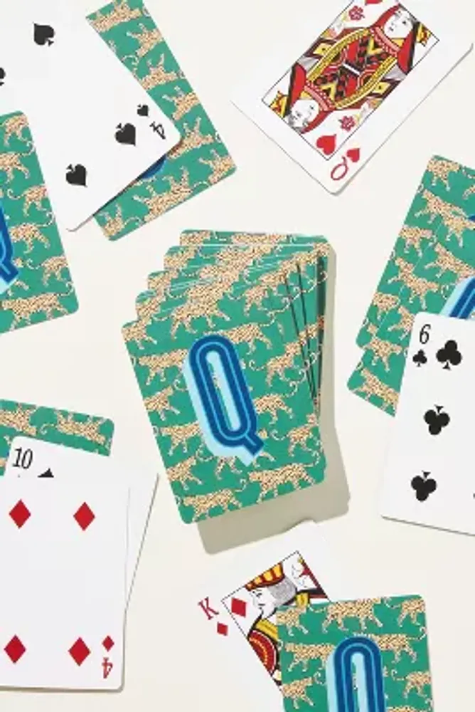 Clairebella Maya Monogrammed Playing Cards