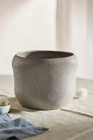 Textured Curve Ceramic Planter