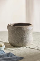 Textured Curve Ceramic Planter