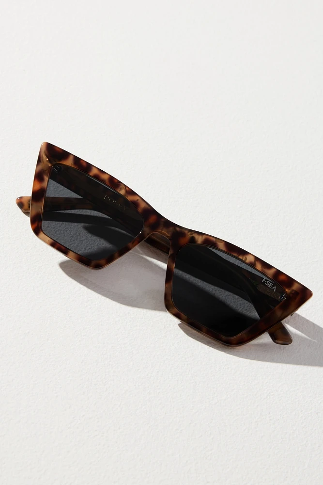 I-SEA x Anthropologie Rosey Polarized Sunglasses