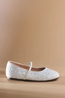 Princess Daliana Glitter Flower Girl Flats