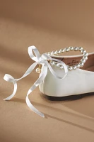 Princess Daliana Pearl Flower Girl Flats