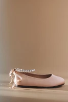 Princess Daliana Pearl Flower Girl Flats