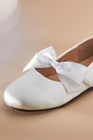 Princess Daliana Girls Bow Slip-On Shoes