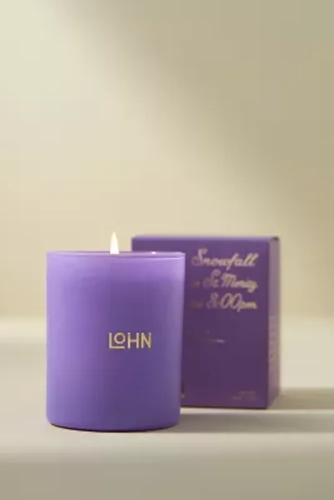 LOHN Snowfall Boxed Candle