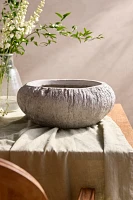 Fiber Concrete Shoulder Bowl Planter