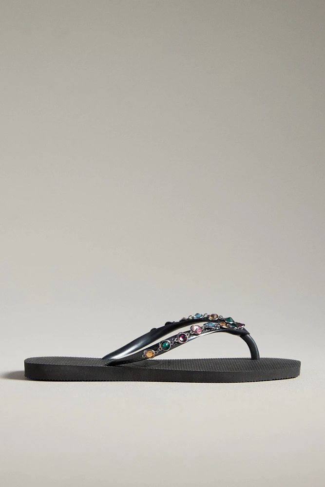 Havaianas Slim Square Luxury Thong Sandals