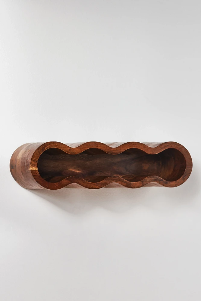 Wavy Wall Wine Rack