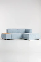 Corduroy Celine Modular Armless Chair