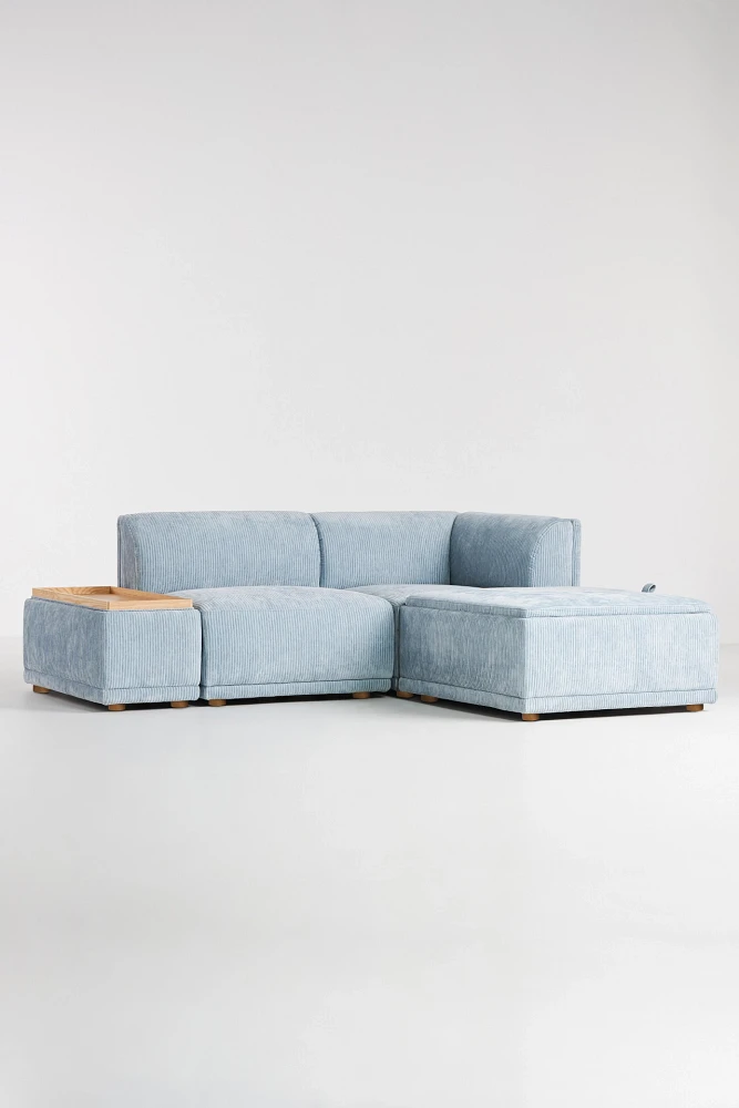 Corduroy Celine Modular Corner Chair