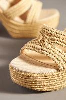 Dolce Vita Lacye Woven Platform Heels