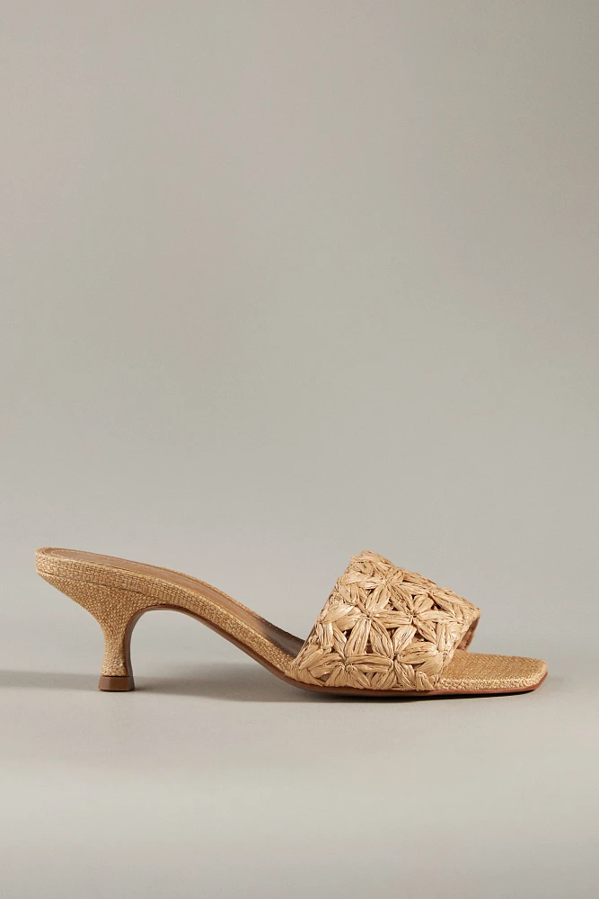 Schutz Dethalia Straw Heels