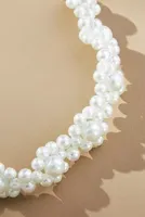 Pearl Floral Choker Necklace