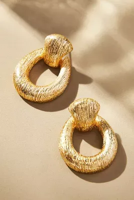 The Restored Vintage Collection: Textured Drop Earrings