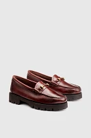 G.H.BASS Lianna Bit Super Lug Weejuns Loafers