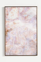 Pink Cut Gemstone Wall Art