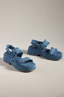 Matisse Denim Platform Sandals