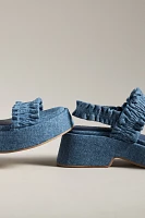 Matisse Denim Platform Sandals