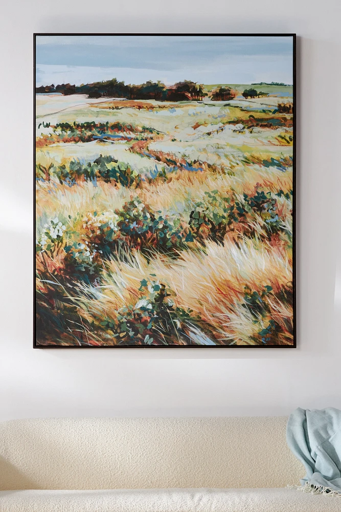 Breezing Field Wall Art