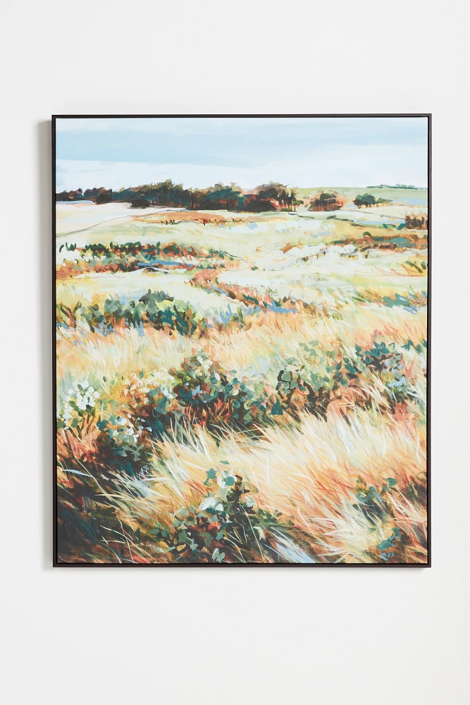 Breezing Field Wall Art