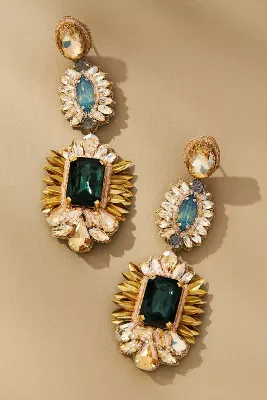 Deepa Gurnani Klara Fancy Drop Earrings