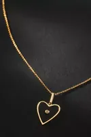 Thatch Amaya Enamel Heart Necklace