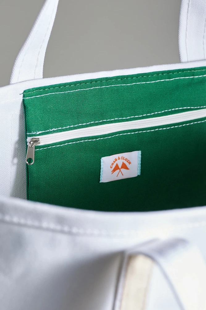 Crab & Cleek Canvas Tote