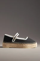 Maeve Mary Jane Espadrille Flats