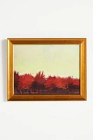 Red Orchard Wall Art