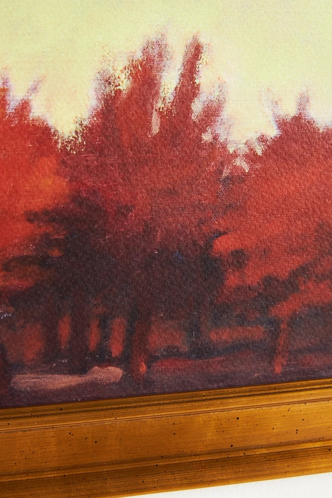 Red Orchard Wall Art
