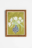 White Tulips Wall Art