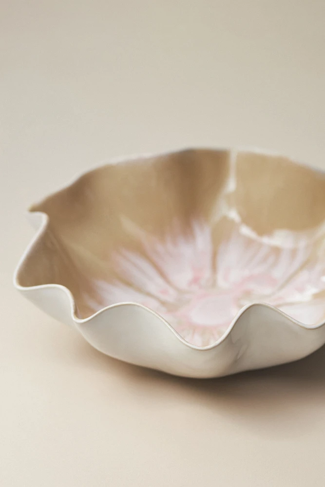 Wavy Decorative Bowl