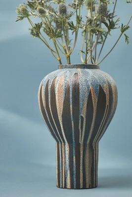 Color Drip Vase