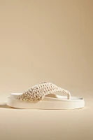 Inuikii Woven Thong Sandals