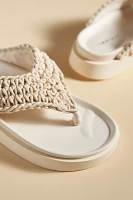 Inuikii Woven Thong Sandals