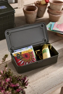 Toyo Steel Mini Seed Storage Box, Green