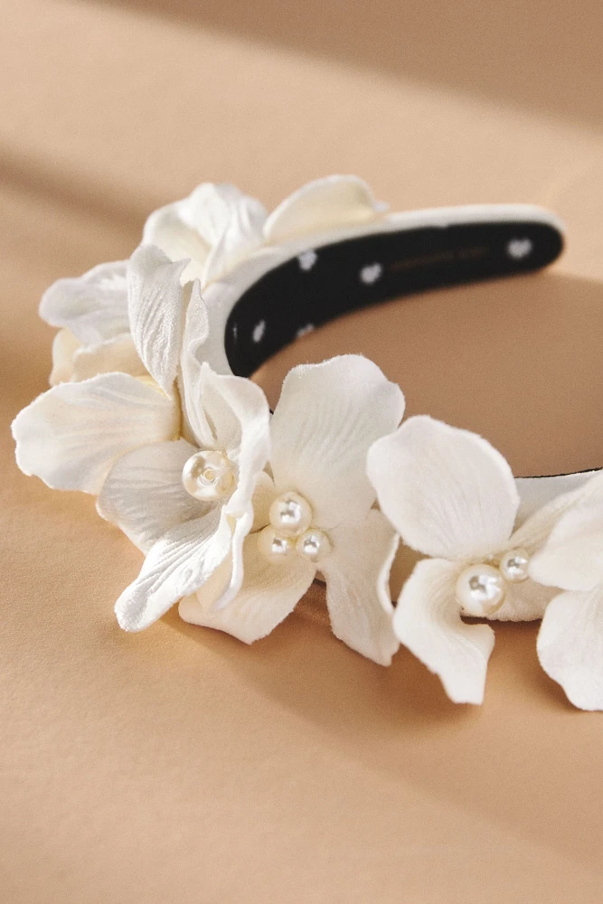 Lele Sadoughi Magnolia Velvet Headband