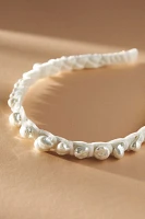 Lele Sadoughi Graduated Baroque Pearl Headband