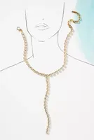 Tova Mini LA Lariat Necklace