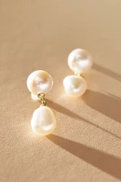 Shashi Dainty Pearl Drop Earrings 