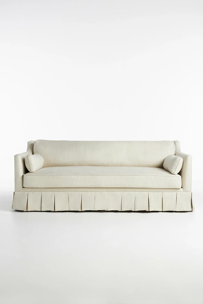 Leonelle Box-Pleated Sofa