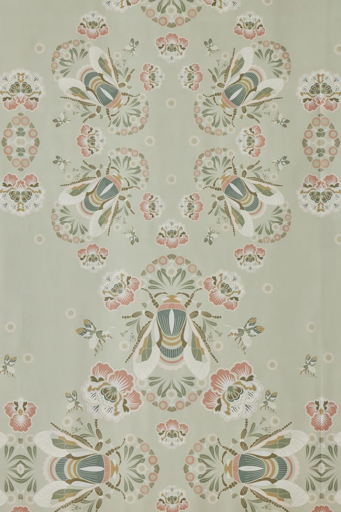 Bees Lace Wallpaper