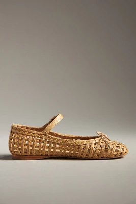 Vicenza Woven Ballet Flats